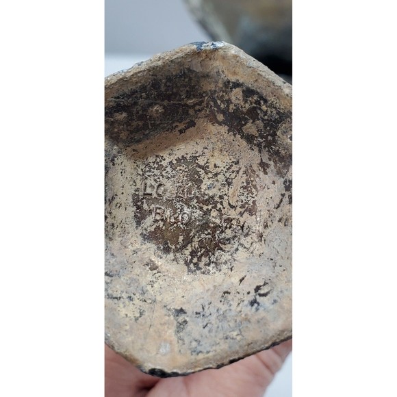 3 Metal Artifacts Brass Copper Pitcher Lotus Blossom Shaker missing top Vintage - Picture 8 of 12